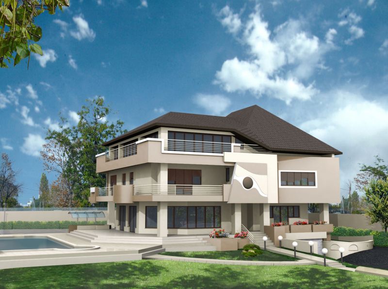 Locuinta unifamiliala de tip "vila"_Aleea Meteorologiei 18