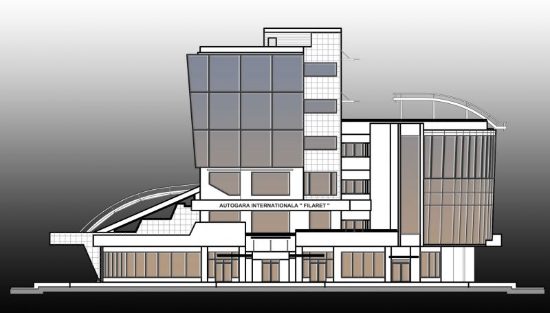 Propunere pentru noua autogara Filaret